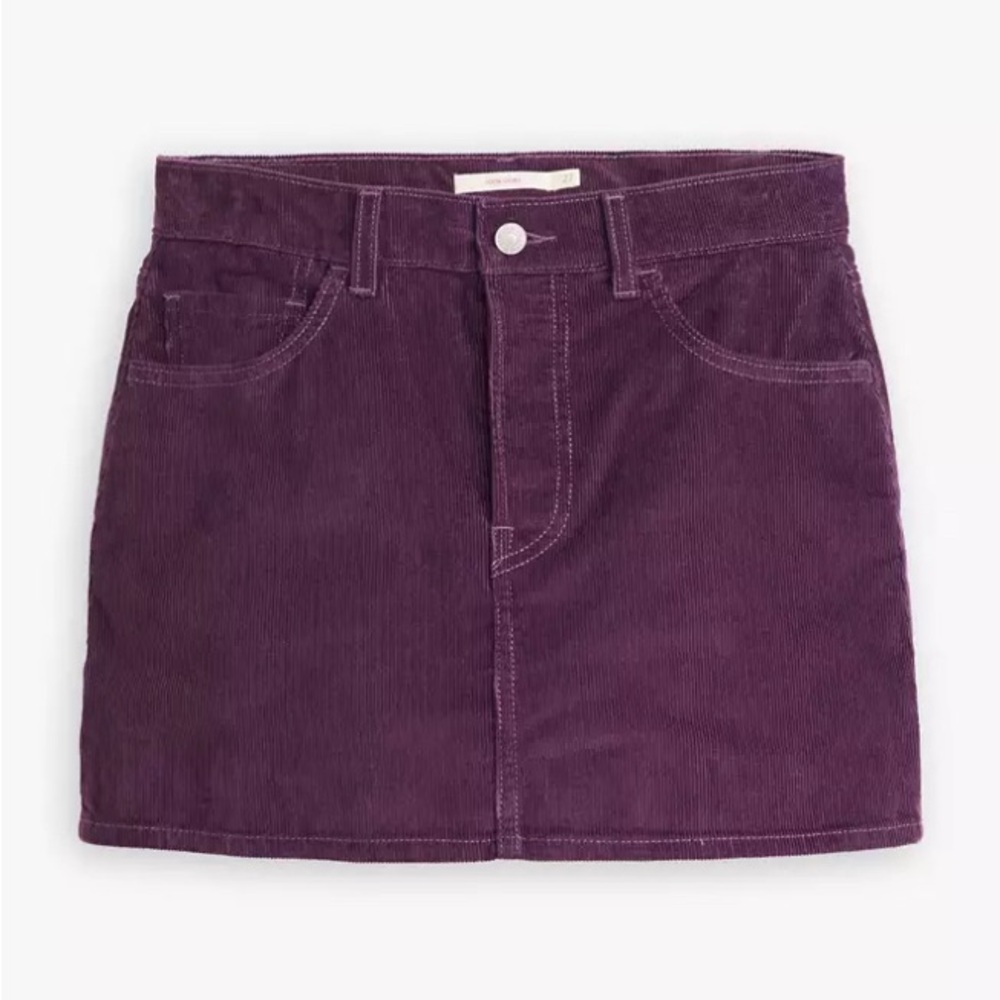 Levi's Purple Mini Skirt